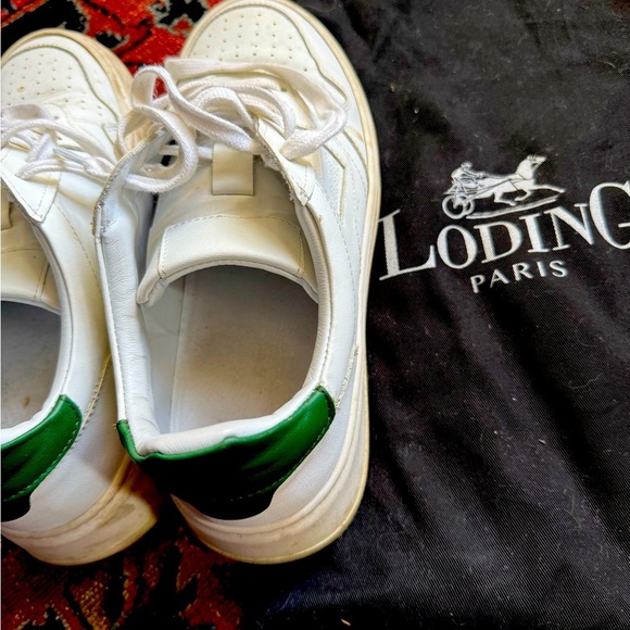 Men’s Loding Paris White Sneaker Shoes Size 41 - Picture 7 of 7